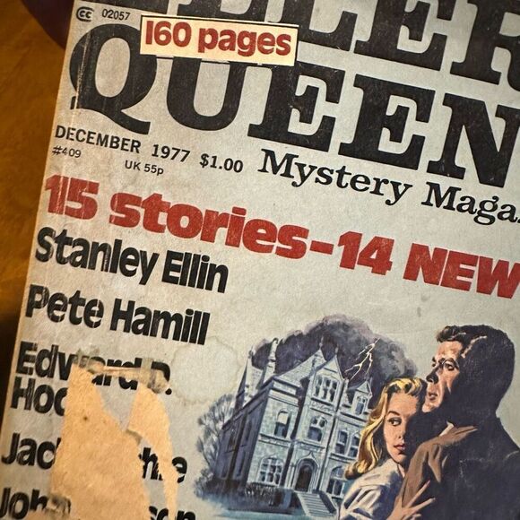 Vintage Ellery Queens Mystery Magazine December 1977 15 Stories - Picture 2 of 5